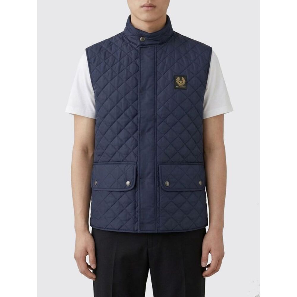 Belstaff Suit Vest Men Navy